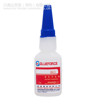 Glueforce 860低白化瞬干膠