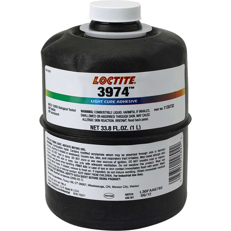 樂(lè )泰3974uv膠-Loctite3974TDS-漢高達