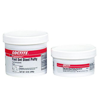 樂(lè )泰修補劑Fixmaster Fast Set Steel Putty 金屬填充復合材料